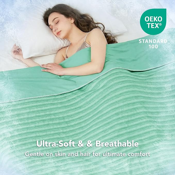 GOHERO Cooling Blanket Queen Size- 90"x90" Summer Cooling Throw Blanket - Image 2