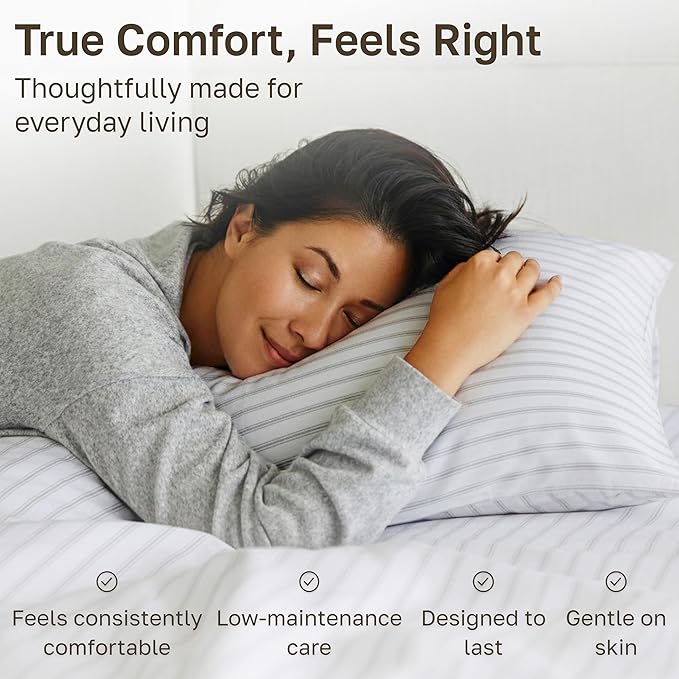 CALIFORNIA DESIGN DEN 5-Star Hotel 600 Thread Count 100% Cotton, Soft & Smooth - Image 6