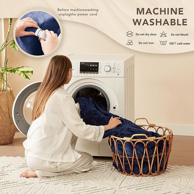 Homemate Heated Blanket Electric Throw - Image 7