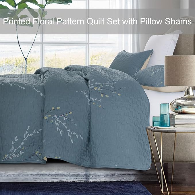 Exclusivo Mezcla Reversible Boho Quilts King Size - Image 2
