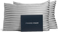 Fishers Finery 25mm 100% Pure Mulberry Silk Pillowcase 2 Pack by FishersFinery
