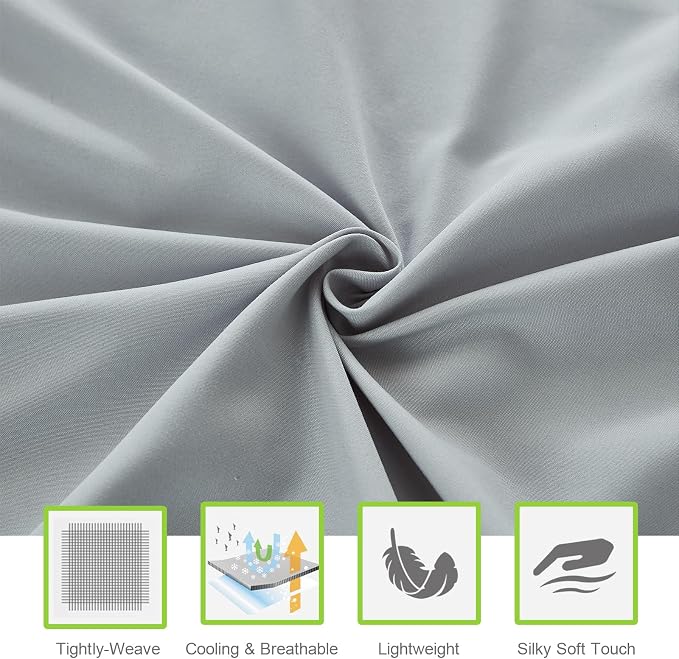 ILAVANDE Queen Sheets Set 6 Piece, Hotel Luxury Super Soft 1800 Series - Image 4