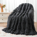 Wemore Jacquard Fleece Weighted Blanket Queen Size 60" x 80" 15lbs, Ultra Soft by WemoreDirect