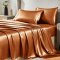 CozyLux Satin Sheets Full Size Sheets by CozyLux