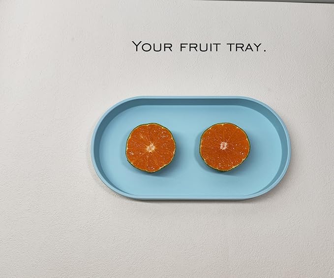 Blue Small Tray, 3 Pack Oval Tray - Image 4