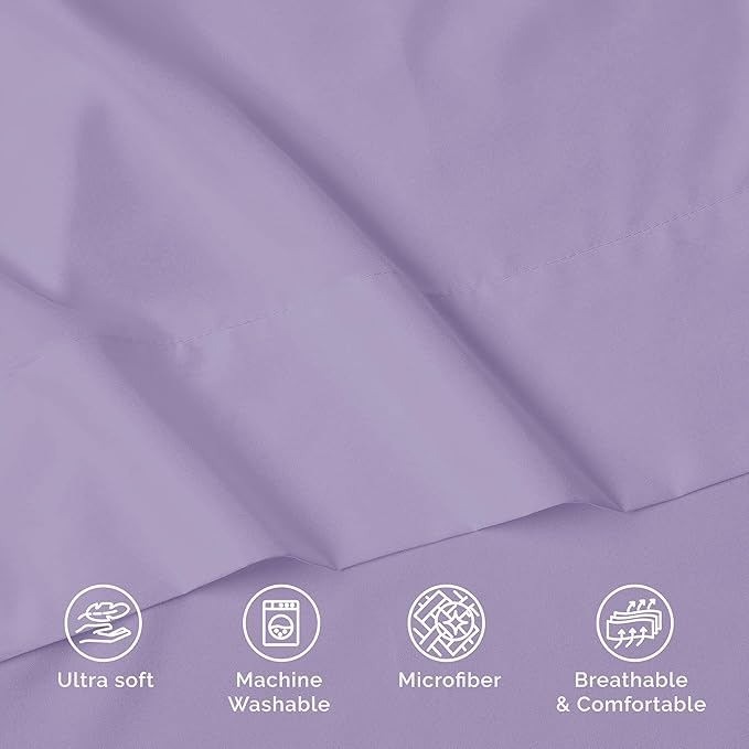 Luxury Flat Sheet on Amazon Elegant Comfort Wrinkle-Free 1500 Premier Hotel - Image 8