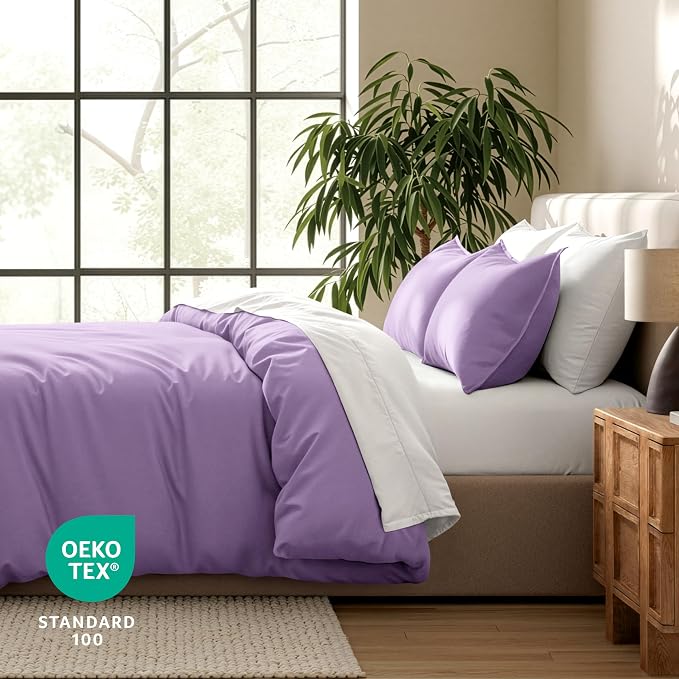 Bare Home Bedding Duvet Cover Queen Size - Image 5