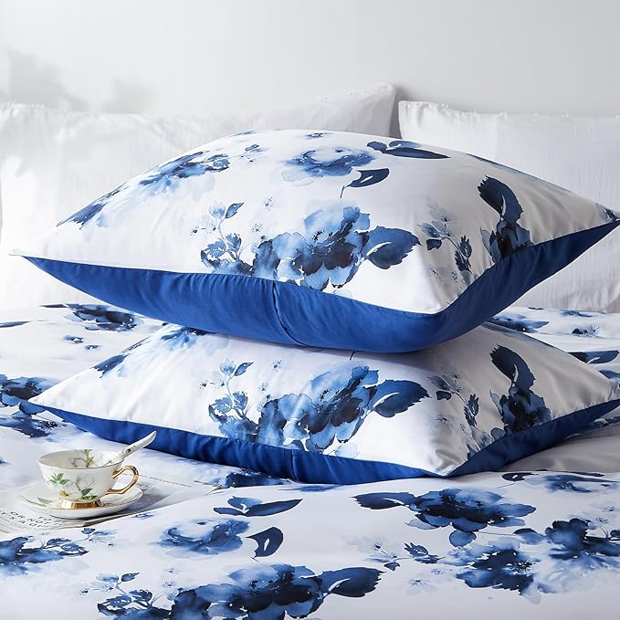 Cupocupa Duvet Cover King Size Set Boho Floral Pattern King Duvet Cover Set - Image 7