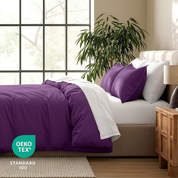 Bare Home Bedding Duvet Cover Queen Size - Image 5