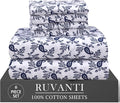 RUVANTI 6 Pcs Cotton Sheets by Ruvanti