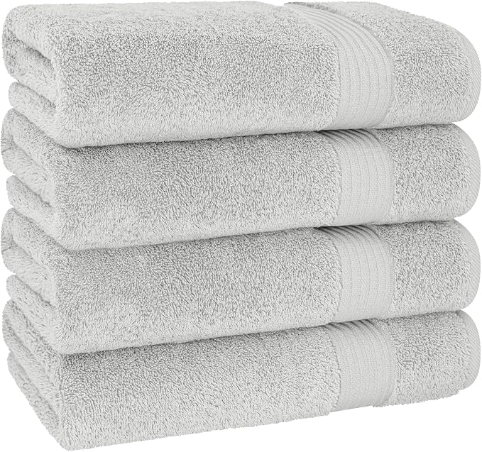 Cotton Paradise 4 Piece Turkish Bath Towels - Image 5