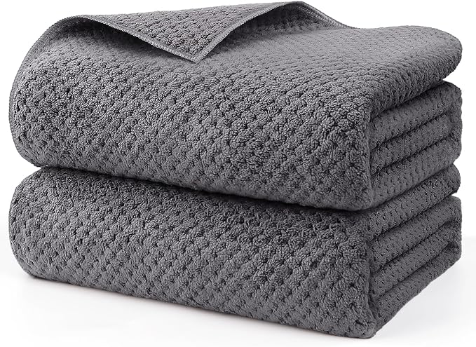 HOMEXCEL Bath Sheets Towels Set Pack of 2, Ultra Soft Bath Towels by HOMEXCEL