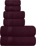 Belizzi Home Ultra Soft 6 Pack Cotton Towel Set, Contains 2 Bath Towels 28x55 by Unknown