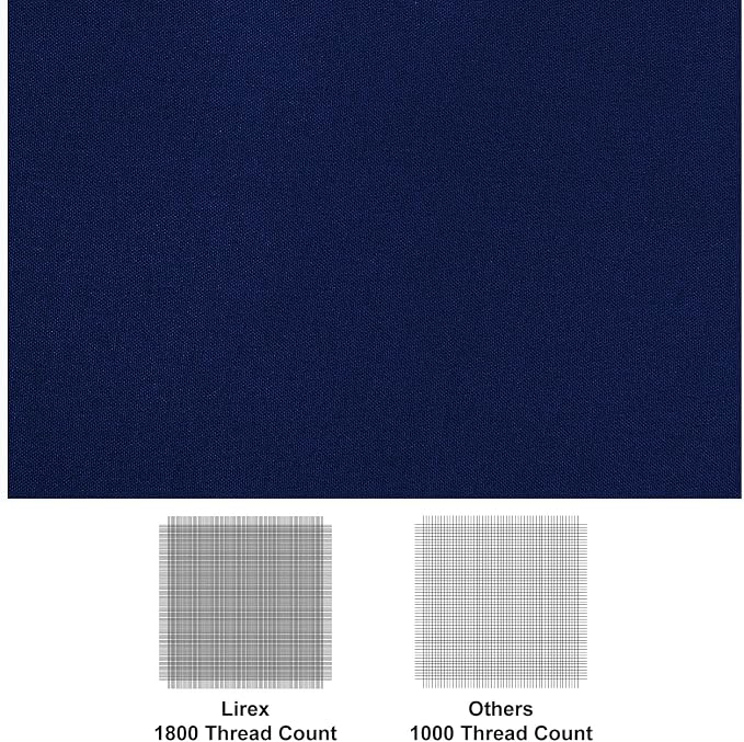 Lirex Flat Sheet, Full Size Extra Soft Brushed Microfiber 1800 Microfiber Flat - Image 2