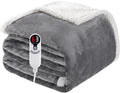 Electric Heated Blanket Full Size 72"x84", Soft Flannel by Soypipo