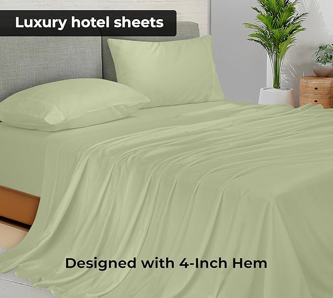 Royale Linens California King Flat Sheet - Image 2