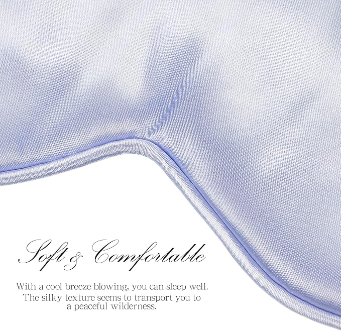 Coume Silk Sleep Mask Eye Coverings - Image 3