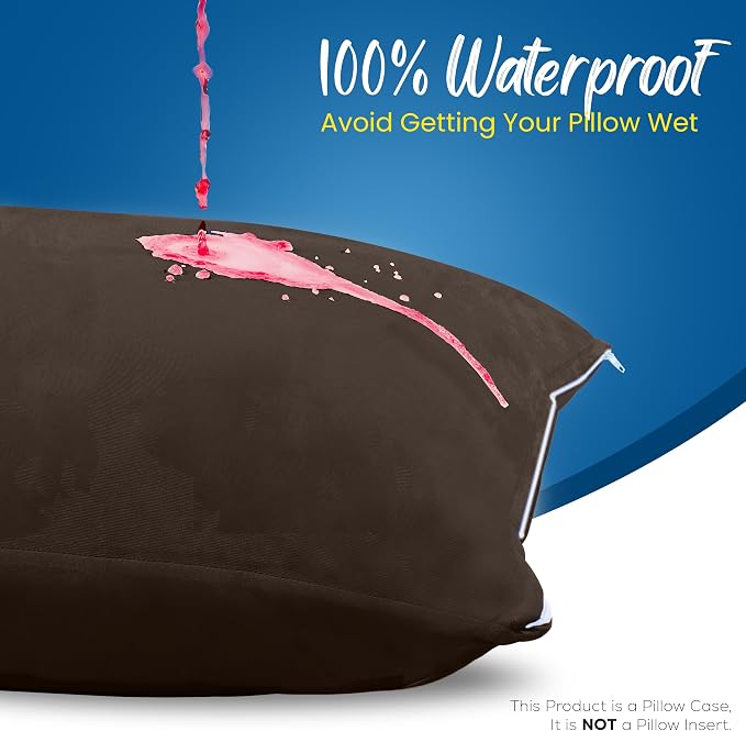 Utopia Bedding Premium 100% Waterproof Pillow Protectors - Image 3