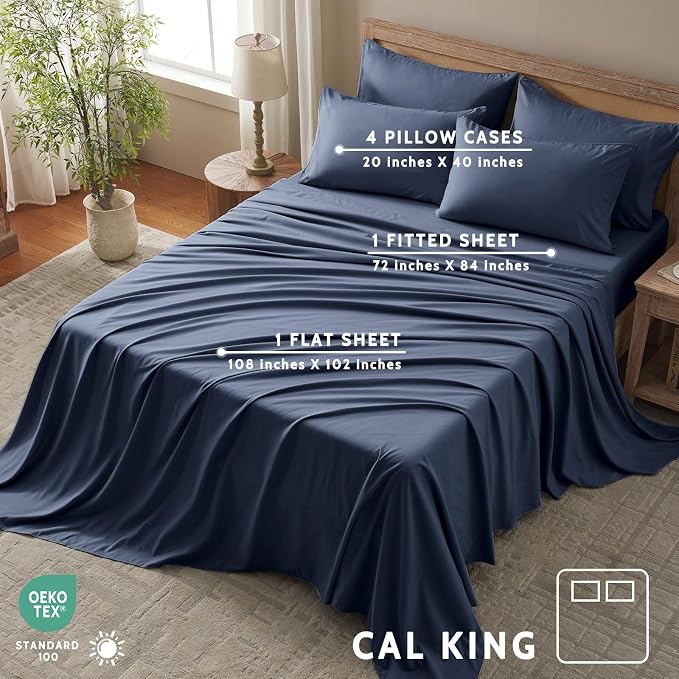 Cal King Size Sheets Set - Image 2