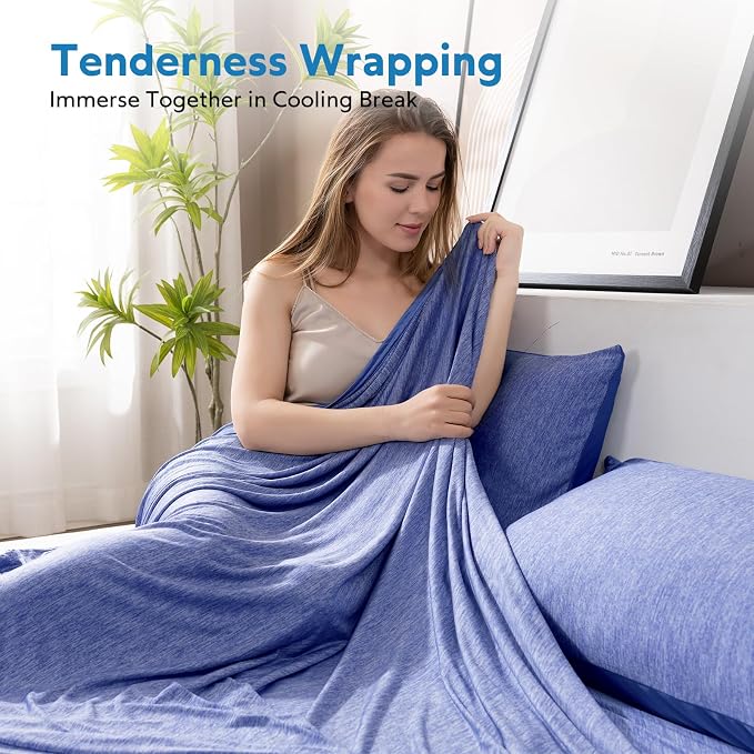 HOMFINE Cooling Blanket for Hot Sleepers - Image 8