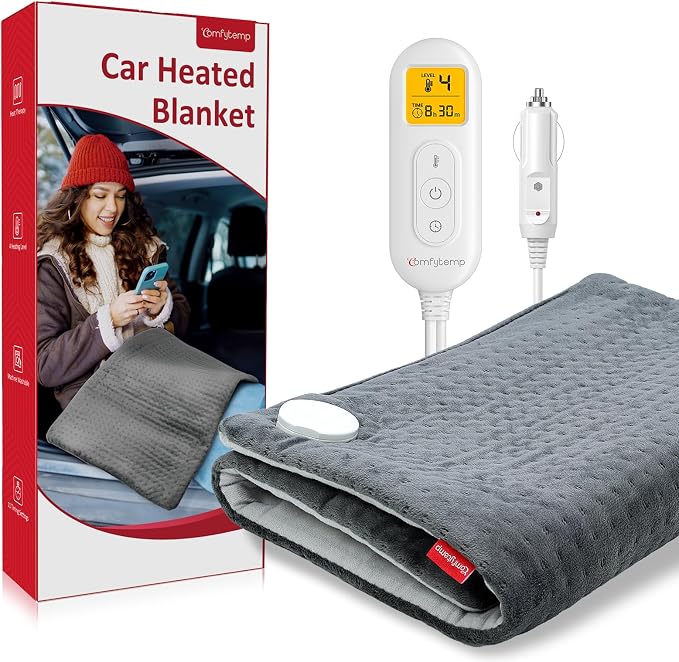 Comfytemp 12V/24V Car Electric Blanket by Comfytemp