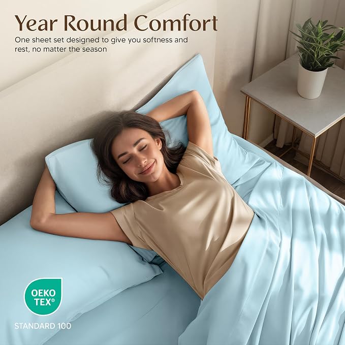 Utopia Bedding Full Size Sheet Set – 4 Piece Bed Sheets, Soft and Breathable - Image 5