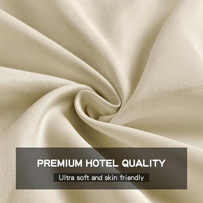 FreshCulture Twin Flat Sheets Only 2 Pack - Image 3
