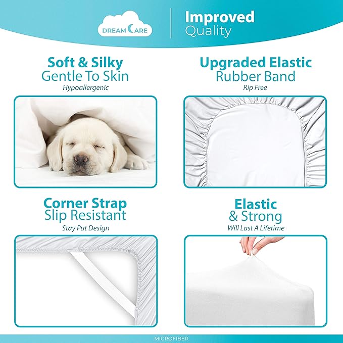 DREAMCARE Deep Pocket Fitted Sheet - Image 6