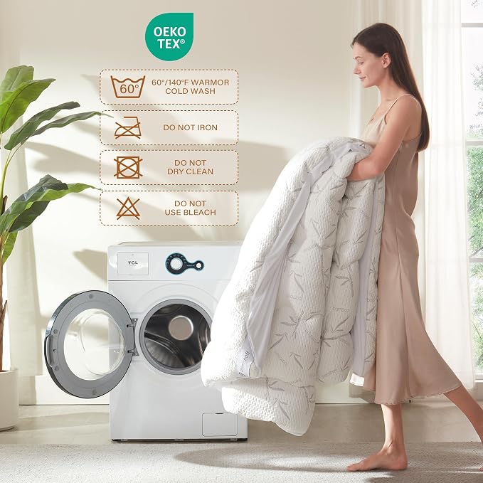 PRIMESOFT 100% Waterproof King Size Mattress Topper, Thick Pillow Top Mattress - Image 8
