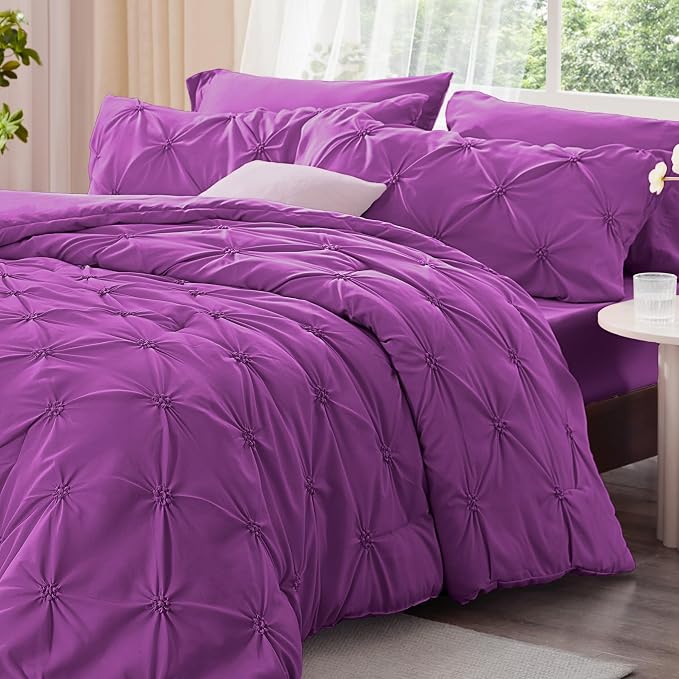 BEDELITE Purple Queen Comforter Set - Image 2