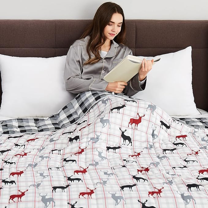CuteKing Weighted Blanket for Adults Heavy Blanket for 180-190lbs, Weighted - Image 6