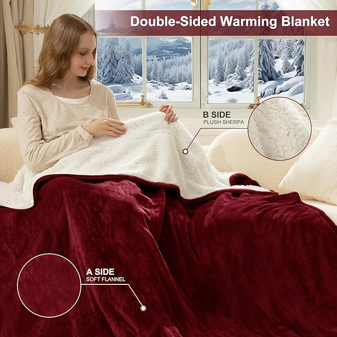 King Size Heated Blanket for Bed - Image 6