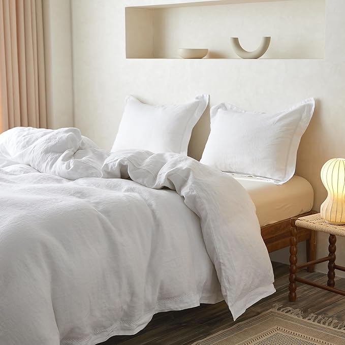 Simple&Opulence 100% Linen Duvet Cover Set - Image 7