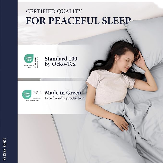 100% Egyptian Cotton Sheets California King Size - Image 6