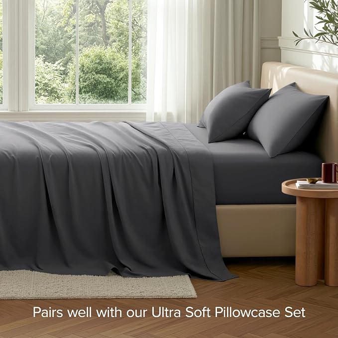Bare Home Full Flat Sheet - Image 7