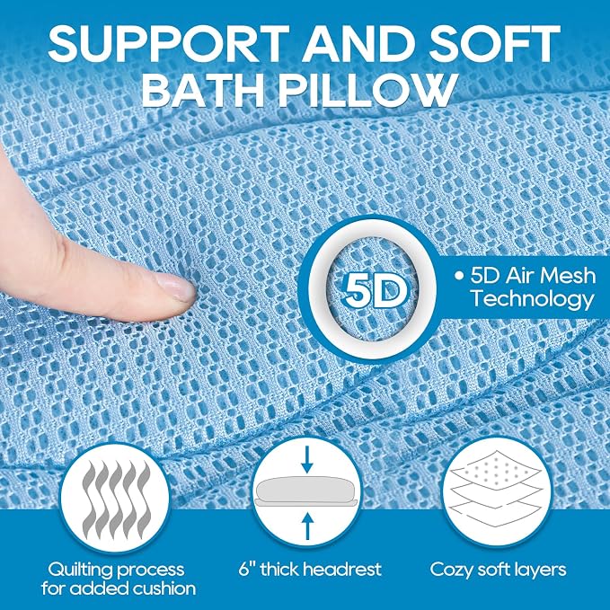 OMYSTYLE Full Body Bath Pillow, Bath Pillows - Image 3