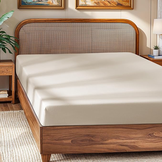 SONORO KATE 100% French Linen Fitted Sheet - Image 8
