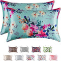 MR&HM Satin Pillowcase for Hair and Skin, Silk Satin Pillowcase 2 Pack by MRHM