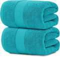 White Classic Luxury Soft Aqua Bath Sheet Towels by WhiteClassic