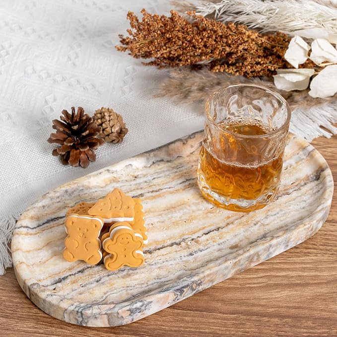 Koville Natural Marble Bathroom Tray - Image 5