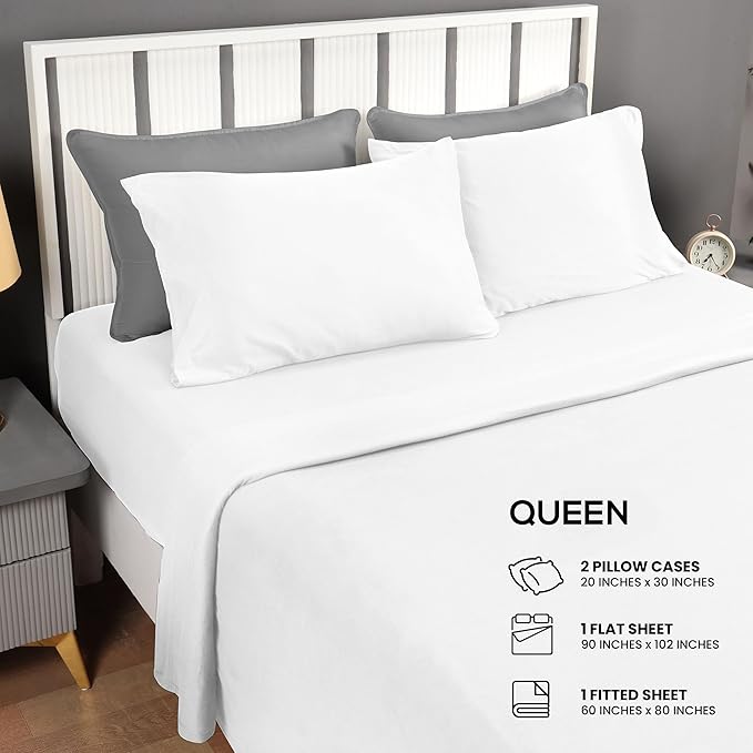 Utopia Bedding Queen Sheet Set - Image 2