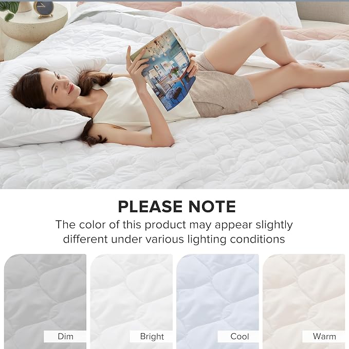Comfort Spaces Queen Quilt Set Modern Reversible Ogee Coverlet Queen Bedding - Image 8