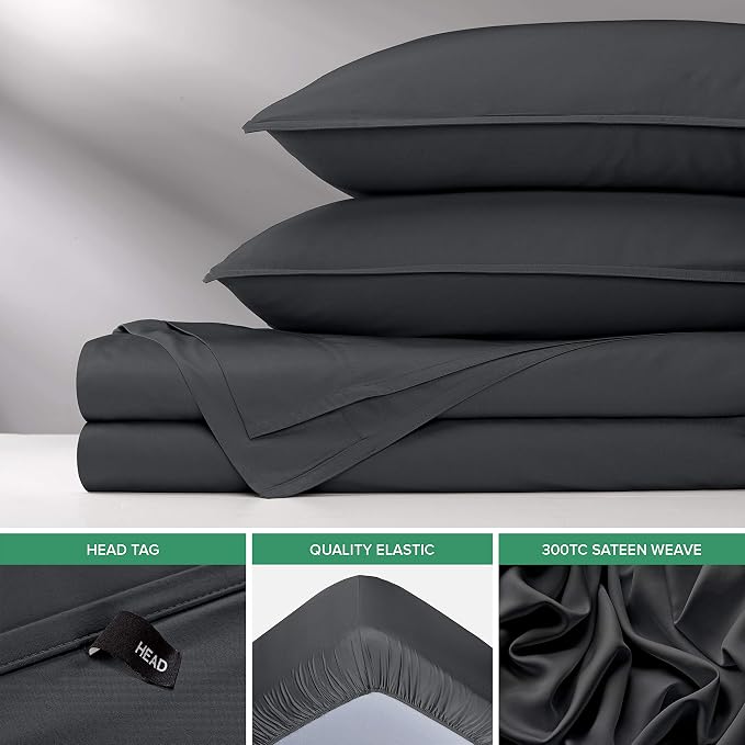 Pure Bamboo Split King Sheets, Genuine 100% Organic Viscose Derived from Bamboo - Image 6