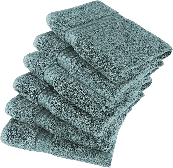 HERCULEAN Large Bath Towels 24 x 50 Pack of 6 | Quick Dry and Highly Absorbent - Image 2