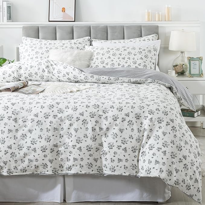 FADFAY Floral Duvet Cover Set Twin XL - Image 8