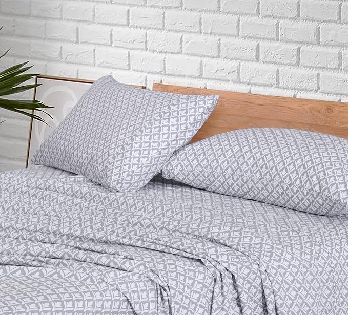 RUVANTI 100% Cotton Sheets – Full Size Percale Bedding, Cooling & Breathable - Image 7