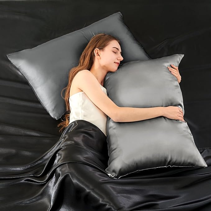 INFIIXSO Mulberry Silk Pillow Case King Size, Silk Pillowcase - Image 7