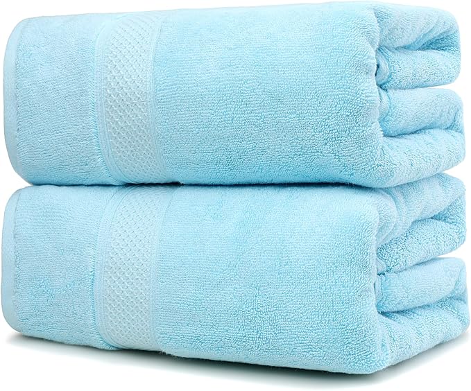 Fluffy Cotton Bath Towels Set650GSM, 2-Piece Set, Thickened and Enlarged - Image 6