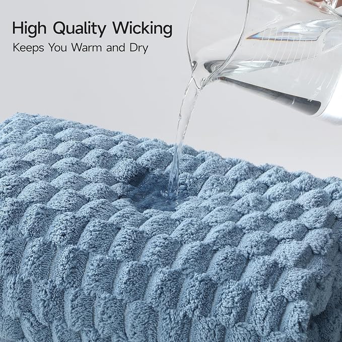 REDKISS Microfiber Bath Towels of 4-27x55 Inches Bath Towel Large, Highly - Image 6