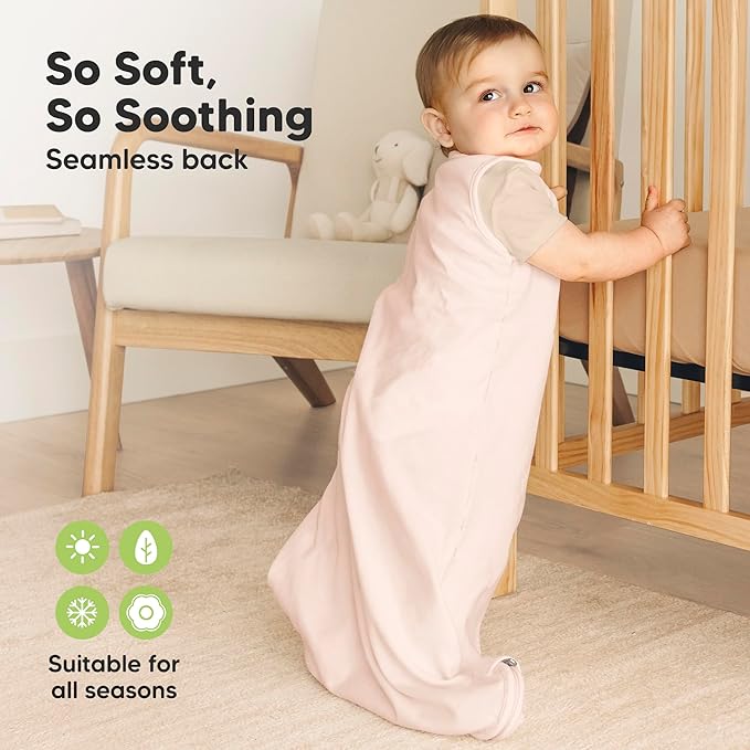 2-Pack Organic Baby Sleep Sacks, 100% Cotton - Image 4